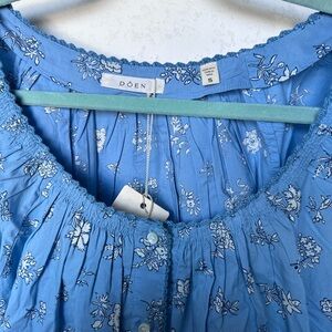 NWT Doen Tennessee floral blouse